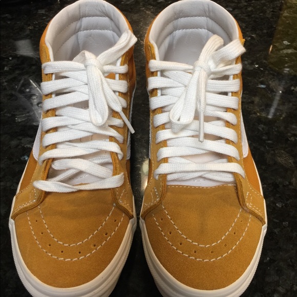 vans sk8 mid reissue sunflower